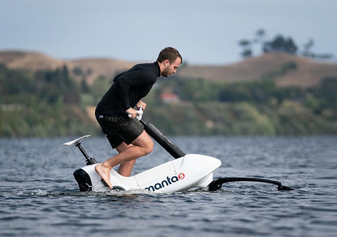 manta5 hydrofoil bike